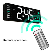 16 Inch Large Screen Display LED Wall Clock