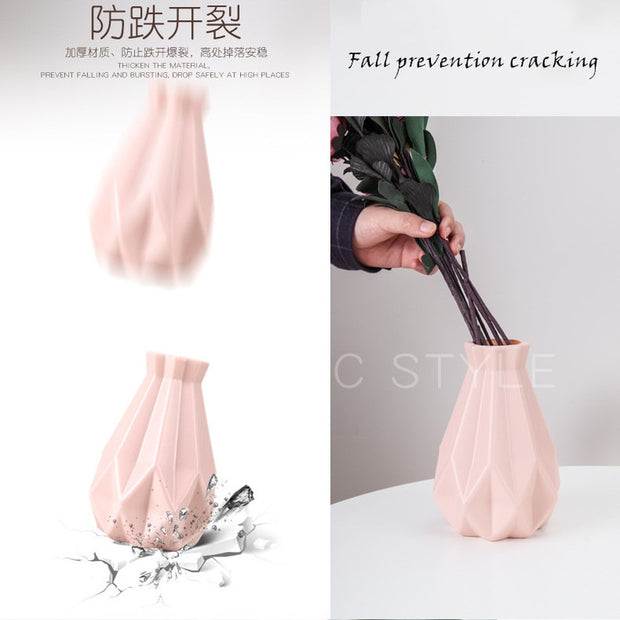 Plastic Decoration Flower Vase