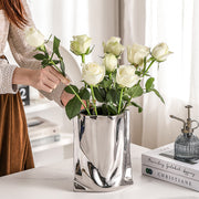 Ceramic Electroplated Flower vase