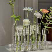 Acrylic Glass Test Tube Flower Vase