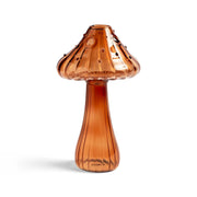 Glass Mushroom Flower Vase