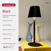 Retro Atmosphere Rotatable Table Lamp