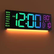 Remote Control Digital LED Wall Clock