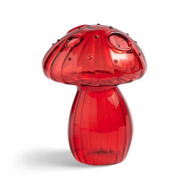 Glass Mushroom Flower Vase