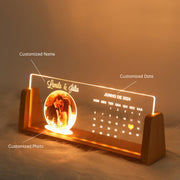 Personalized Picture & Text Frame Decorative Lamp