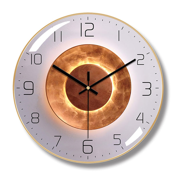 12 Inch Fashionable Silent Wall Clock Wholesale Amazon Living Room Minimalist Quartz Clock Nordic Clock Wall Clock