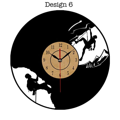 Vinyl Record  Modern Design Wall Clock