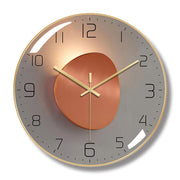 12 Inch Fashionable Silent Wall Clock Wholesale Amazon Living Room Minimalist Quartz Clock Nordic Clock Wall Clock