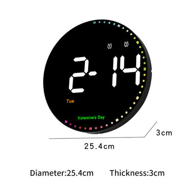 Digital Electronic Calendar LED wall clock