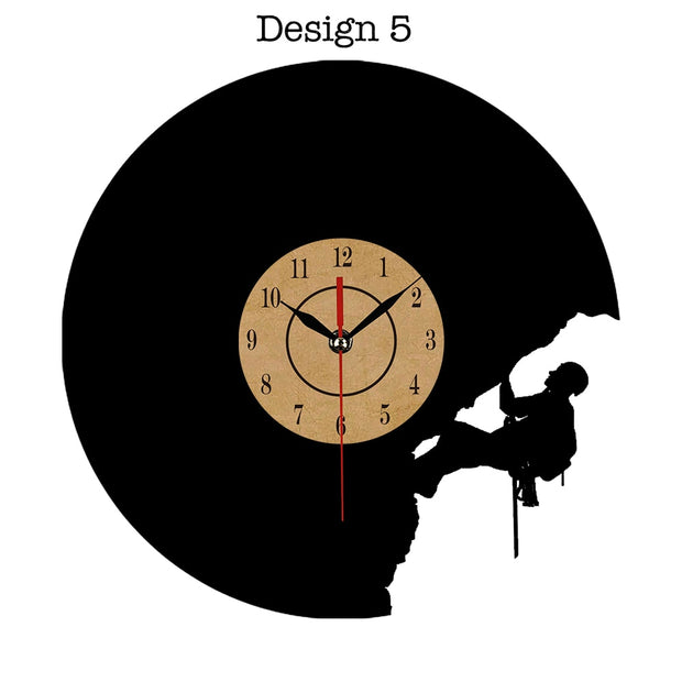 Vinyl Record  Modern Design Wall Clock