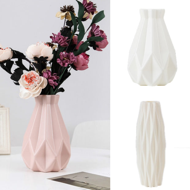 Plastic Decoration Flower Vase